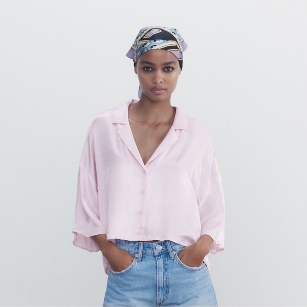 Zara Satin Top